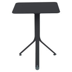 Rest'o Tisch Fermob 57x57 cm Anthrazit