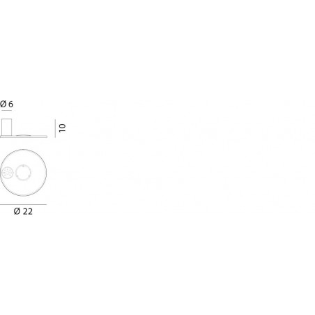 Collide Wand- oder Deckenleuchte von Rotaliana