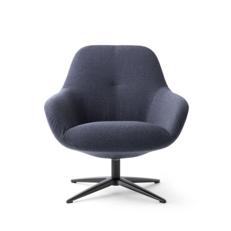 Sessel Spot One wohndesign Berlin Stoff dunkelblau Front
