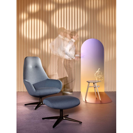 Hoher drehbarer Sessel Spot Two von Pode