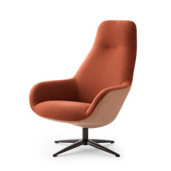Sessel Spot Two Pode wohndesign Berlin, Stoff rot und rosa