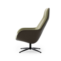 Sessel Spot Two Pode wohndesign Berlin, Stoff grün