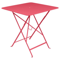 Wetterfester Tisch Bistro in 71cm x 71cm von Fermob in Rosalie