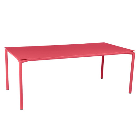 Tisch Calvi in 195cm x 95cm von Fermob in Rosalie
