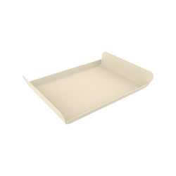 Kleines Tablett Alto von Fermob in Farbe Latte Beige