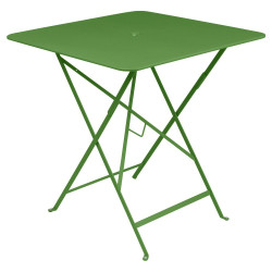 Wetterfester Tisch Bistro in 71cm x 71cm von Fermob in frisches Grün