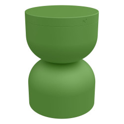 Piapolo Hocker von Fermob geschlossen wohndesign berlin Farbe  frisches Grün