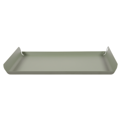 Nahaufnahme des Tablett Alto aus Metall von Fermob in Kaktus