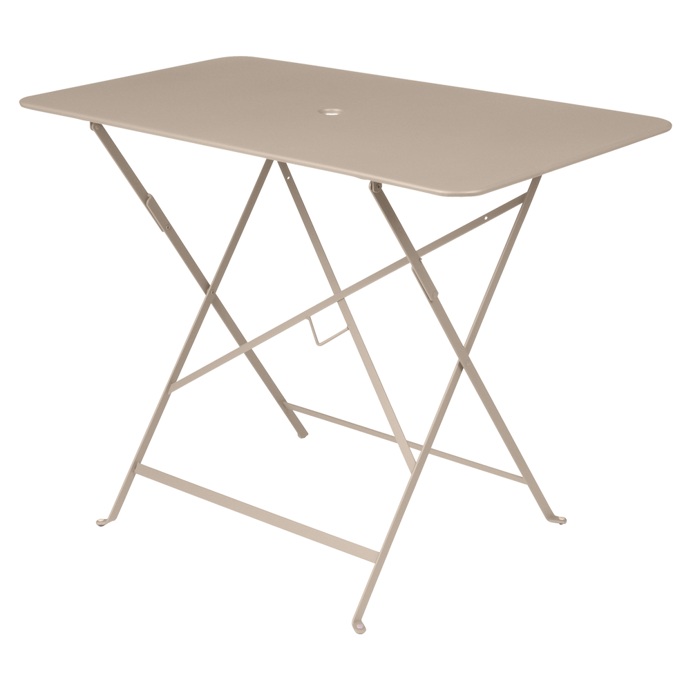 Wetterfester Tisch Bistro in 97cm x 57cm von Fermob in Muskat
