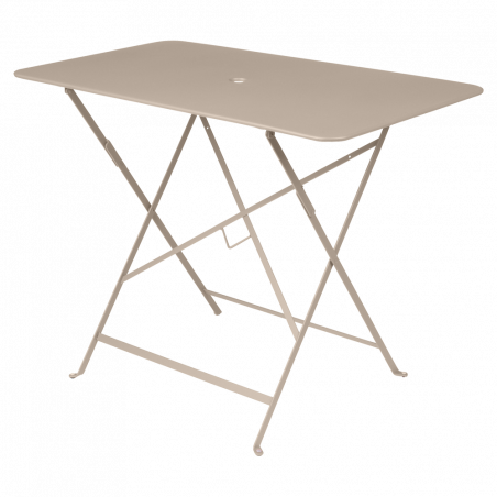 Wetterfester Tisch Bistro in 97cm x 57cm von Fermob in Muskat