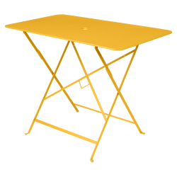 Wetterfester Tisch Bistro in 97cm x 57cm von Fermob in Honig
