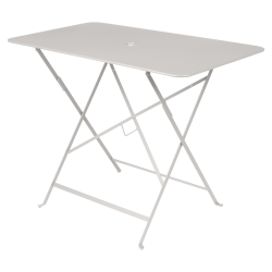 Wetterfester Tisch Bistro in 97cm x 57cm von Fermob in Baumwollweiß