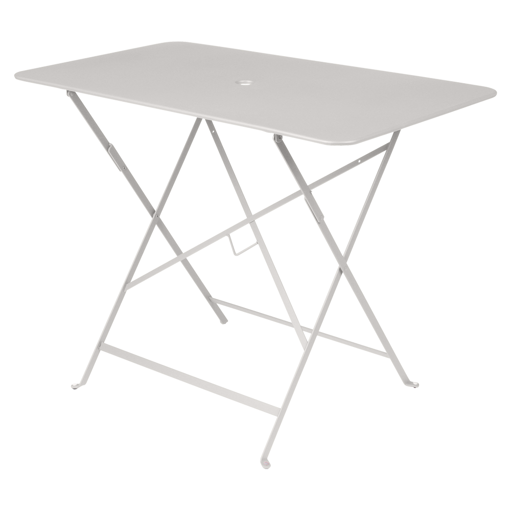 Wetterfester Tisch Bistro in 97cm x 57cm von Fermob in Baumwollweiß