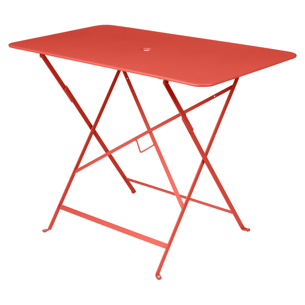 Wetterfester Tisch Bistro in 97cm x 57cm von Fermob in Capucine