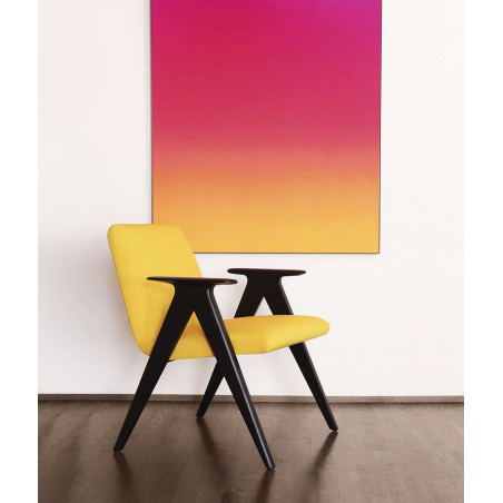 Sessel Libera von Stua mit schwarzem Untergestell