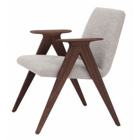 Sessel Libera von Stua in Nussbaum