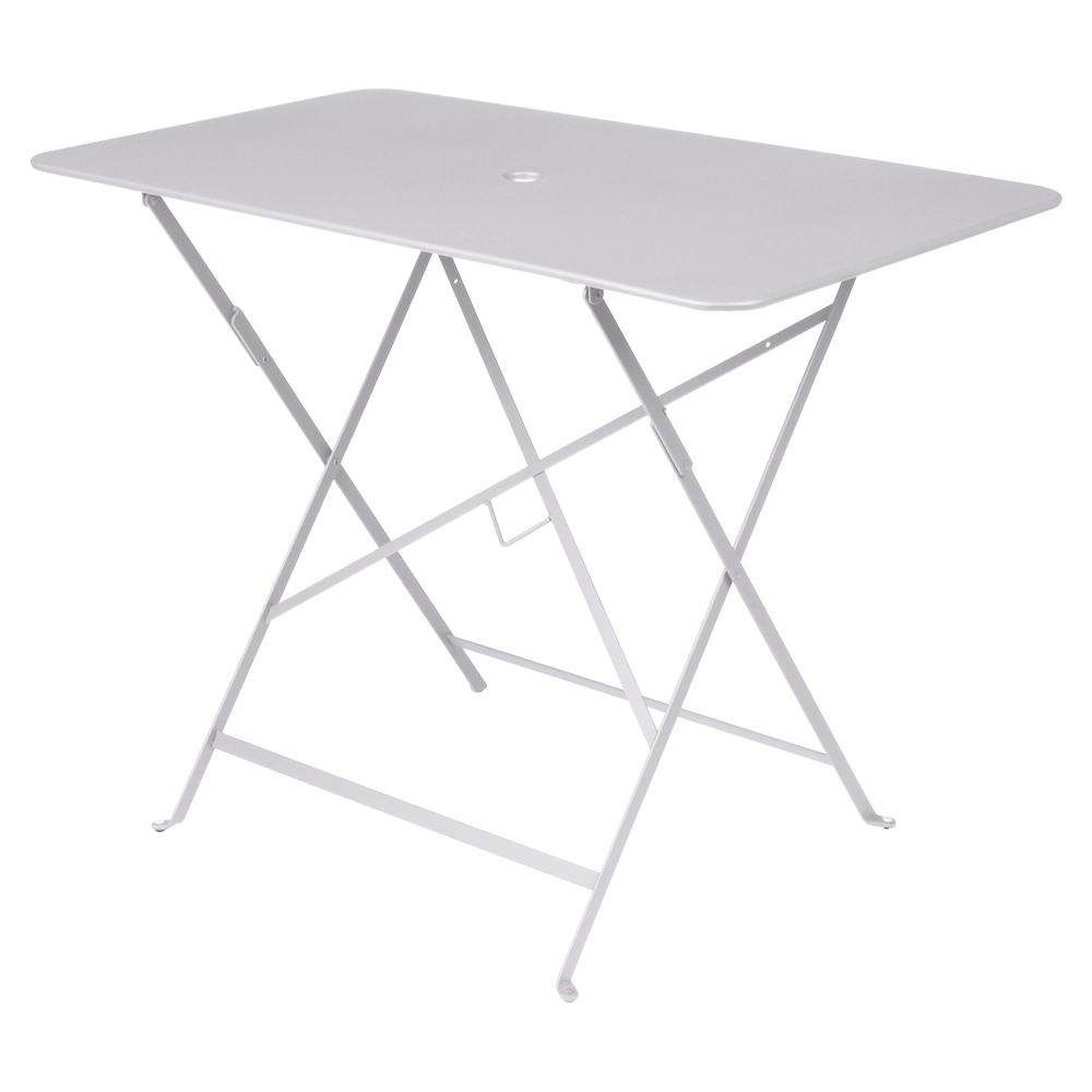 Wetterfester Tisch Bistro in 97cm x 57cm von Fermob in Metallgrau