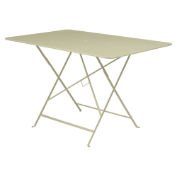 Wetterfester Tisch Bistro in 117cm x 77cm von Fermob in Lindgrün