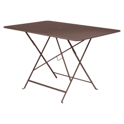 Wetterfester Tisch Bistro in 117cm x 77cm von Fermob in Rost