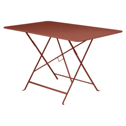 Wetterfester Tisch Bistro in 117cm x 77cm von Fermob in Ocker