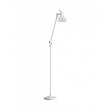 Leuchte Luxy von Rotaliana mit verstellbarem Arm in komplett weiß