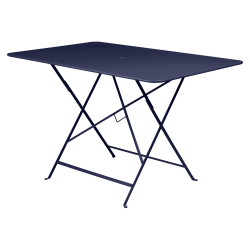 Wetterfester Tisch Bistro in 117cm x 77cm von Fermob in Abyssblau