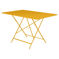 Wetterfester Tisch Bistro in 117cm x 77cm von Fermob in Honig