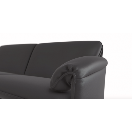 Sofa Bora Bora von Leolux in schwarz