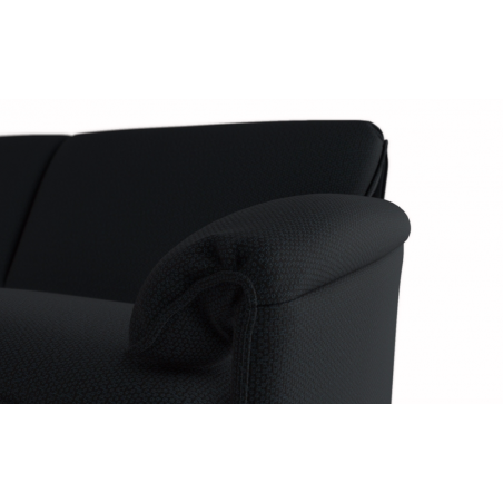 Sofa Bora Bora von Leolux in schwarz