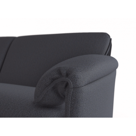 Sofa Bora Bora von Leolux in schwarz