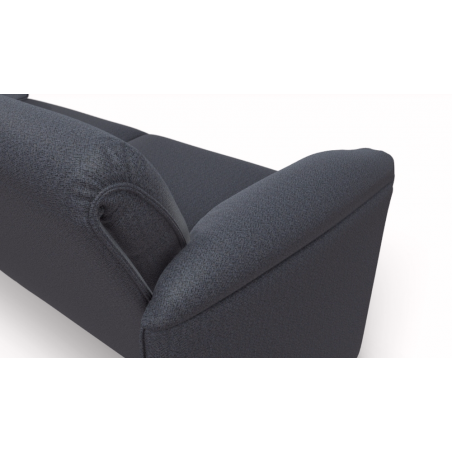 Sofa Bora Bora von Leolux in schwarz