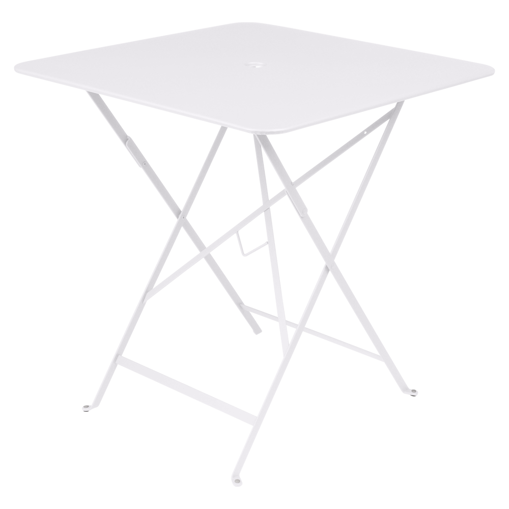 Wetterfester Tisch Bistro in 71cm x 71cm von Fermob in Baumwollweiß