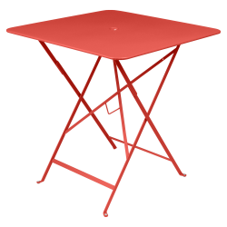 Wetterfester Tisch Bistro in 71cm x 71cm von Fermob in Capucine