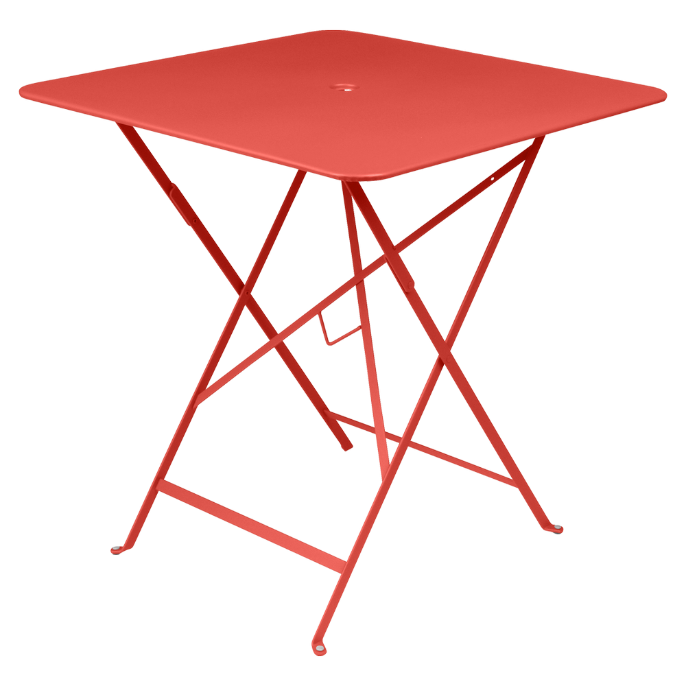 Wetterfester Tisch Bistro in 71cm x 71cm von Fermob in Capucine