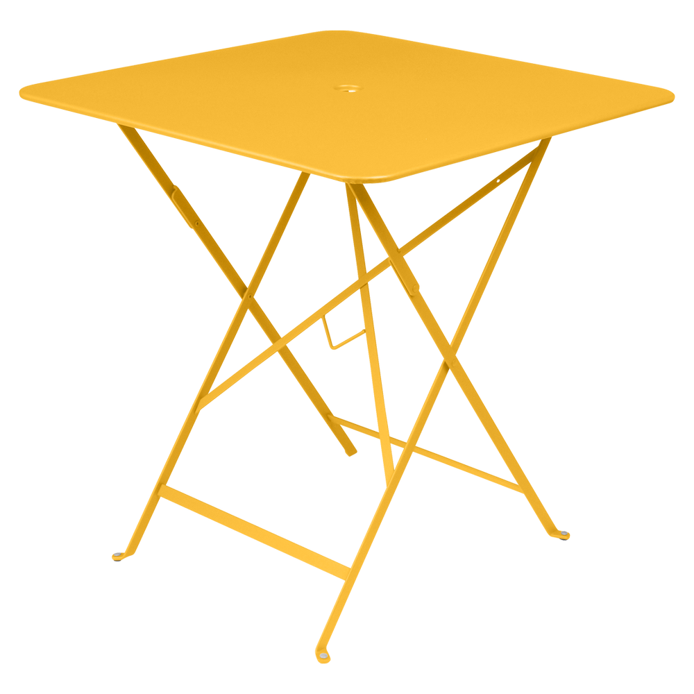 Wetterfester Tisch Bistro in 71cm x 71cm von Fermob in Honig