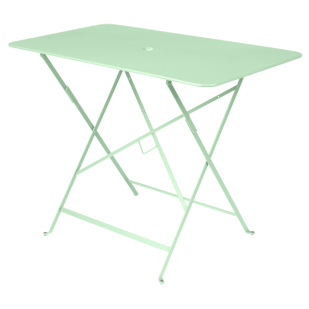 Wetterfester Tisch Bistro in 97cm x 57cm von Fermob in Opalgrün