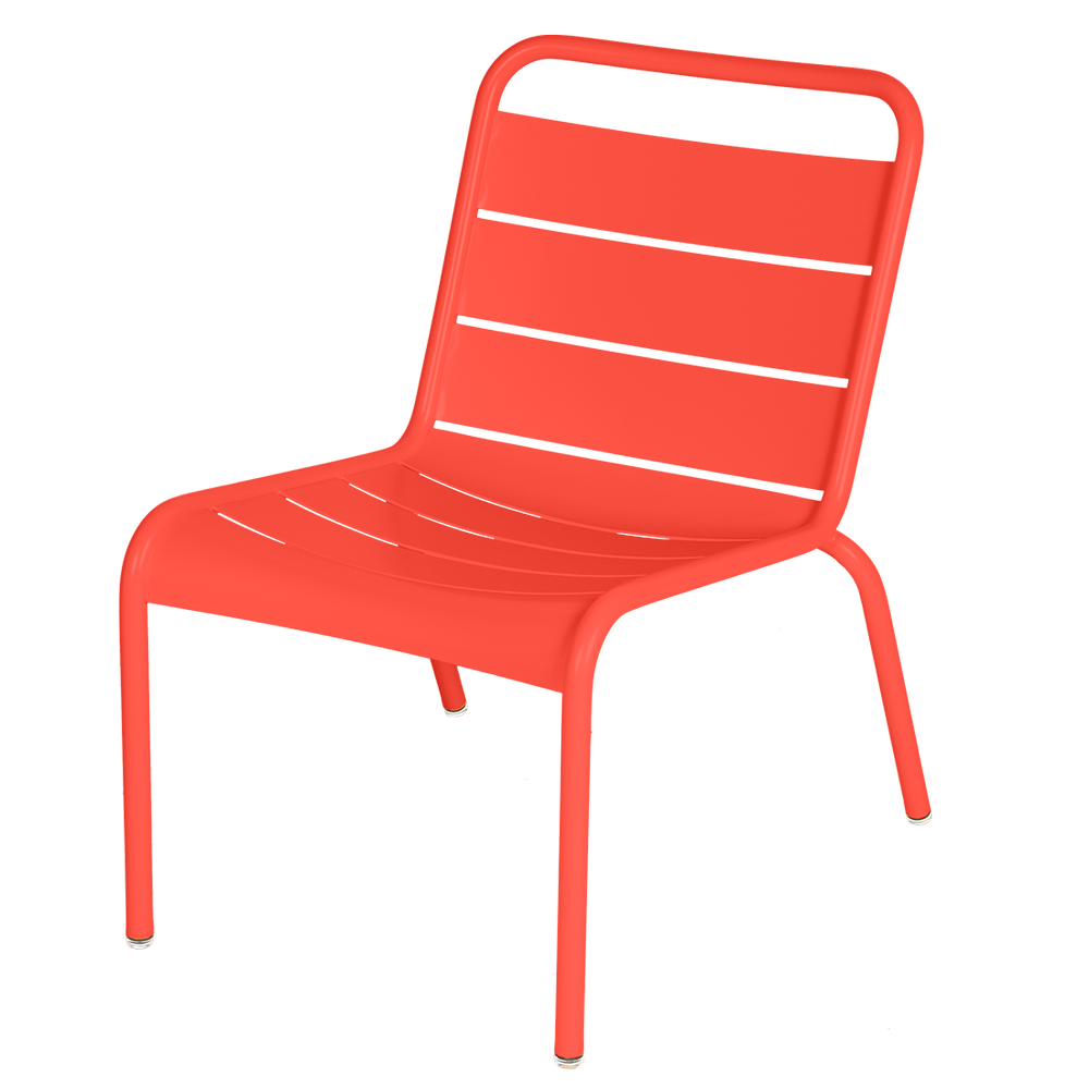 Kleiner Lounge-Stuhl Luxembourg von Fermob in Capucine