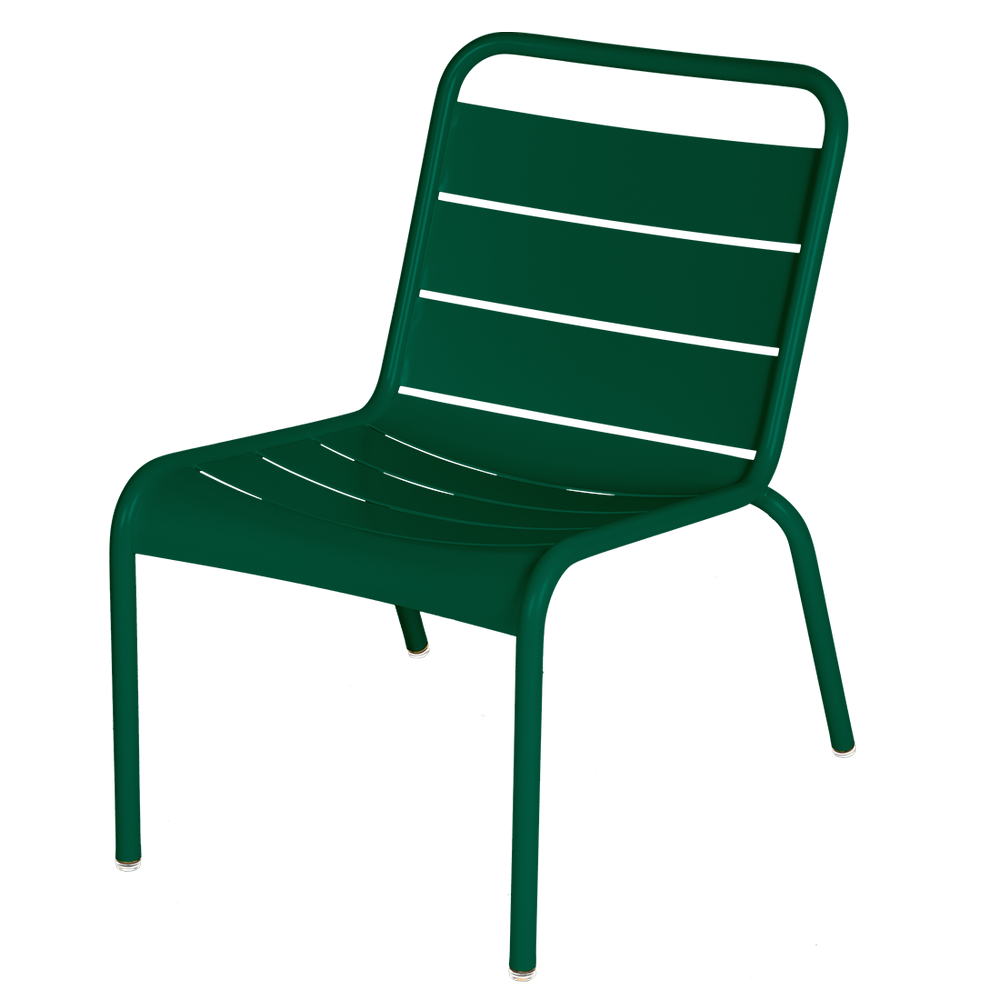 Kleiner Lounge-Stuhl Luxembourg von Fermob in Zederngrün
