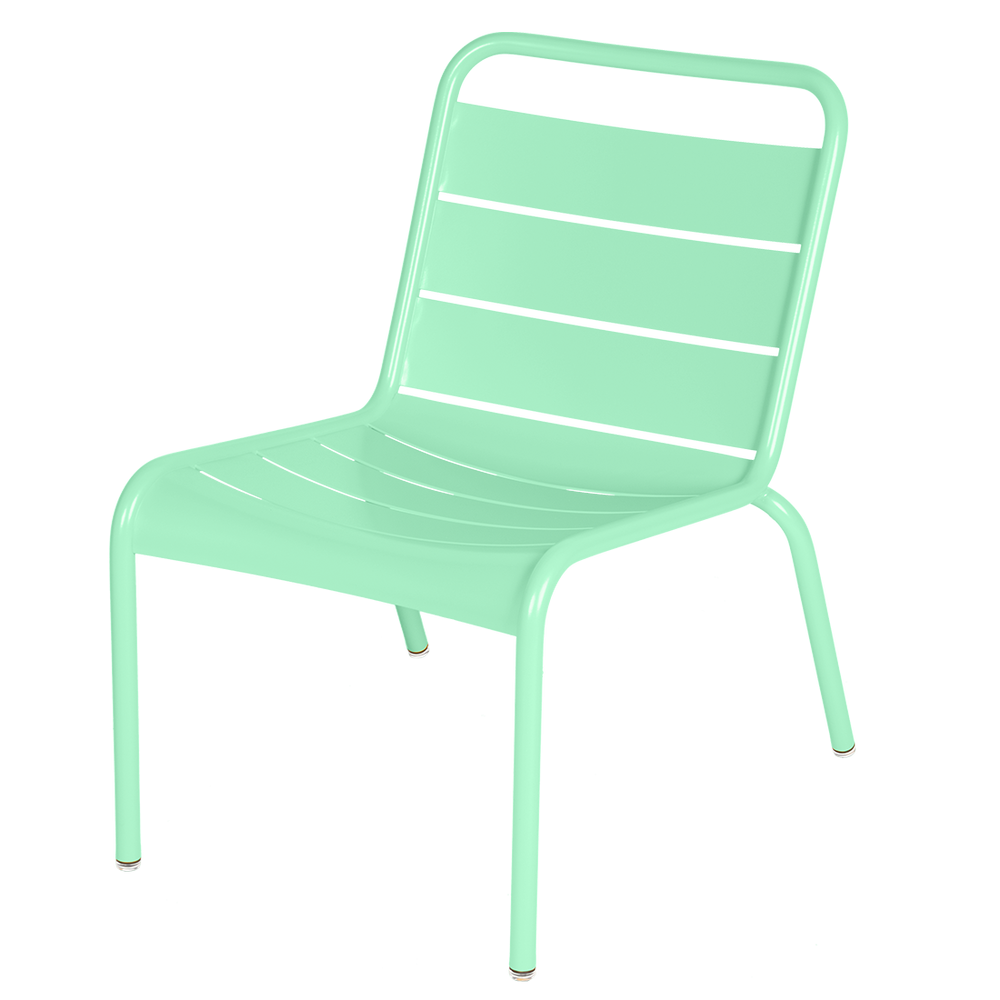 Kleiner Lounge-Stuhl Luxembourg von Fermob in Opalgrün