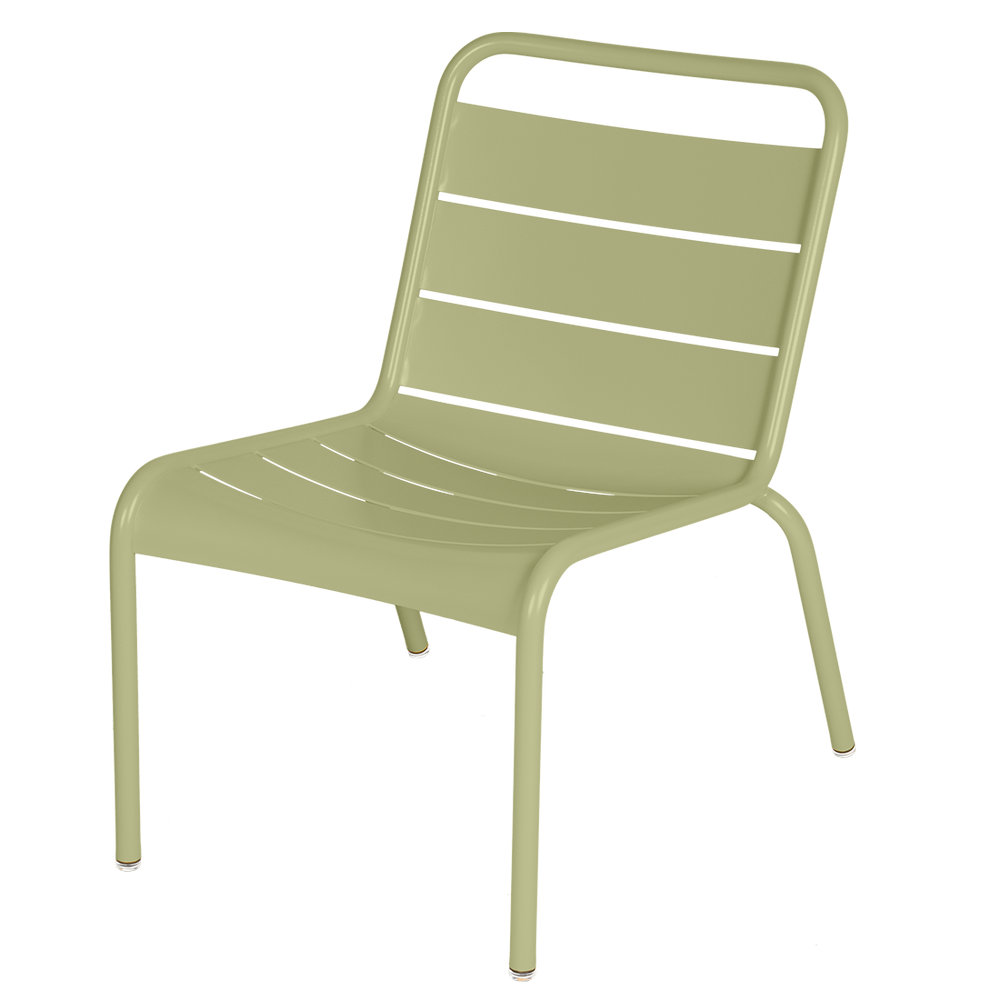 Kleiner Lounge-Stuhl Luxembourg von Fermob in Lindgrün