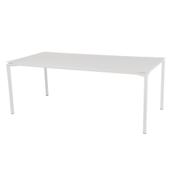 Tisch Calvi in 195cm x 95cm von Fermob in Baumwollweiß