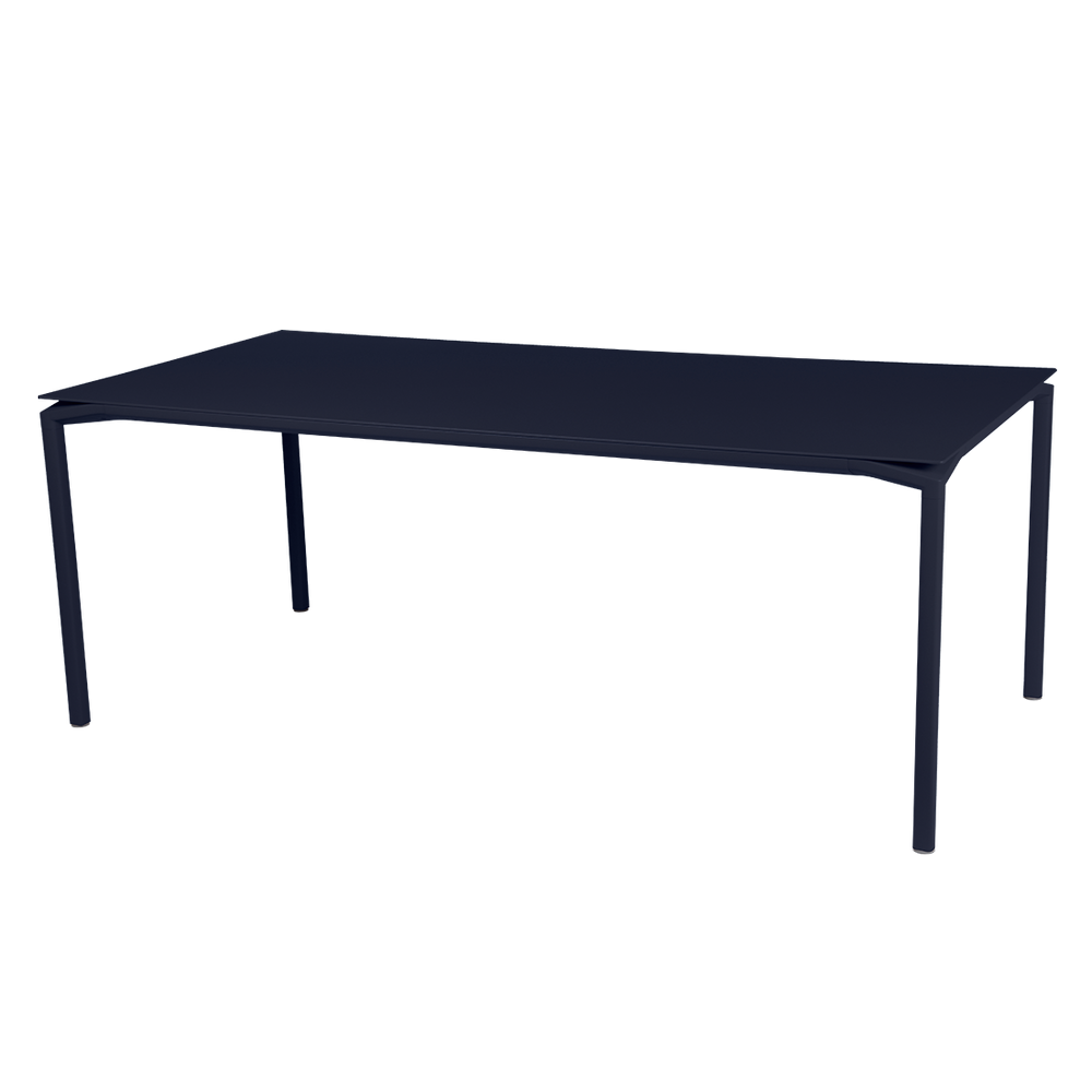 Tisch Calvi in 195cm x 95cm von Fermob in Abyssblau
