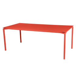 Tisch Calvi in 195cm x 95cm von Fermob in Capucine