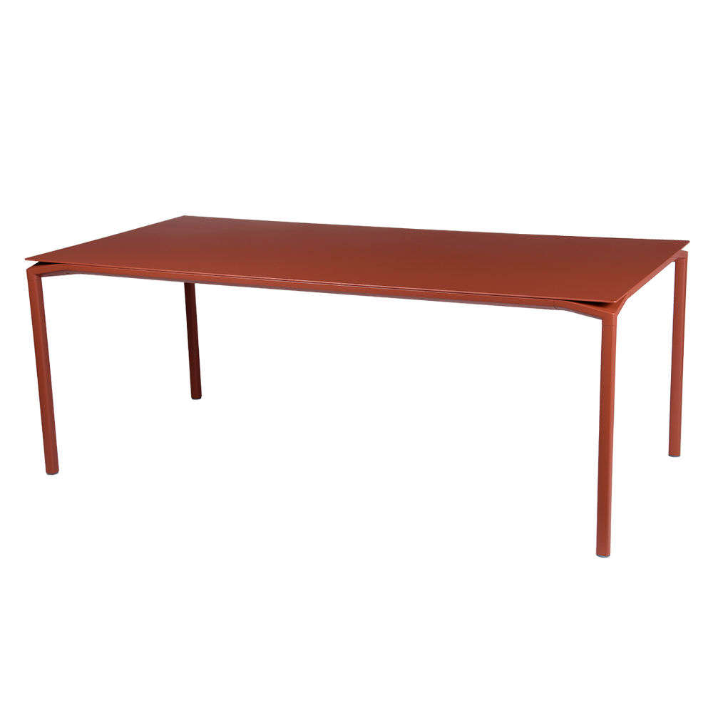 Tisch Calvi in 195cm x 95cm von Fermob in Ocker