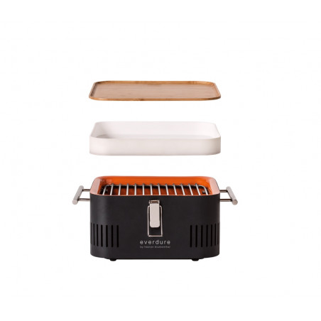 Aufbau des Cube Grills