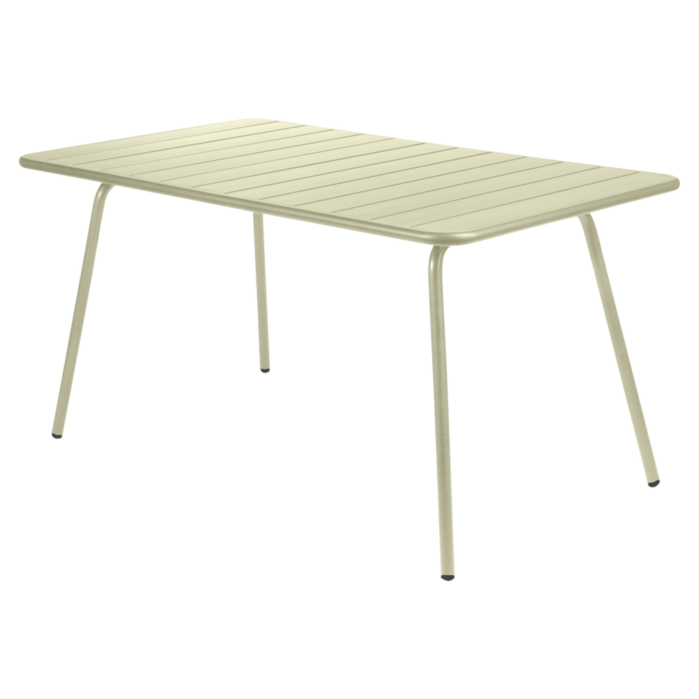 Wetterfester Tisch Luxembourg aus Aluminium von Fermob in Lindgrün