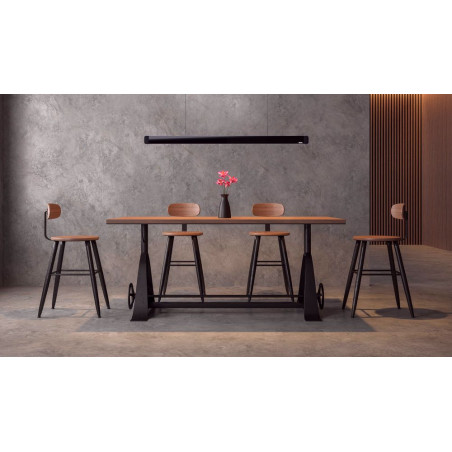 Alternative Lichttemperatur der Esstischleuchte Onyxx Linea Pro von Grimmeisen