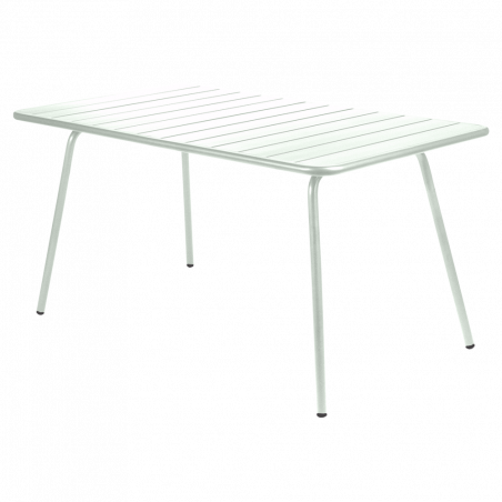Wetterfester Tisch Luxembourg aus Aluminium von Fermob in Minze