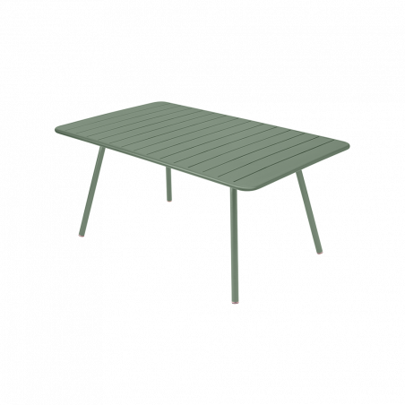 Wetterfester Tisch Luxembourg aus Aluminium von Fermob in Kaktus