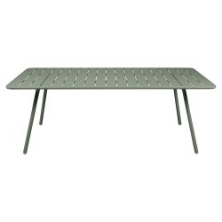 Wetterfester Tisch Luxembourg aus Aluminium von Fermob in Kaktus